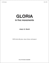 Gloria SATB Vocal Score cover